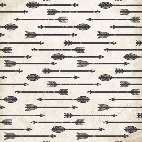 Stamping Station - Archery Arrows Paper