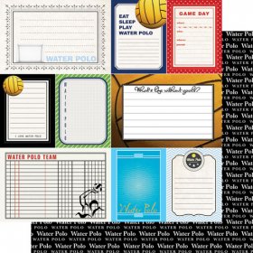 Stamping Station - Water Polo Sports Journal Paper