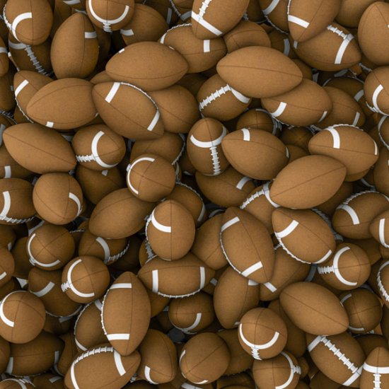 Stamping Station - Football Repeats Paper