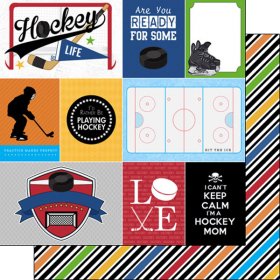 Stamping Station - Hockey Life 1 Paper