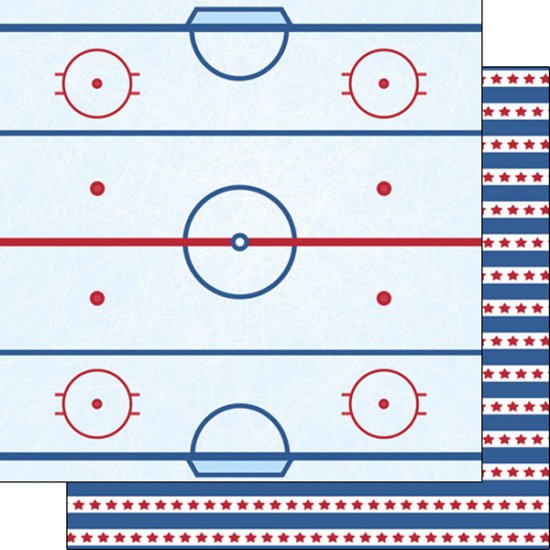 Stamping Station - Hockey Life 5 Paper