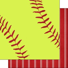 Stamping Station - Softball Life 5 Paper