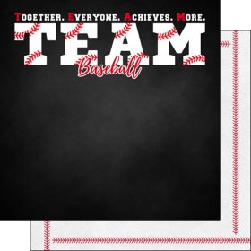 Stamping Station - Baseball Neon 5 Paper