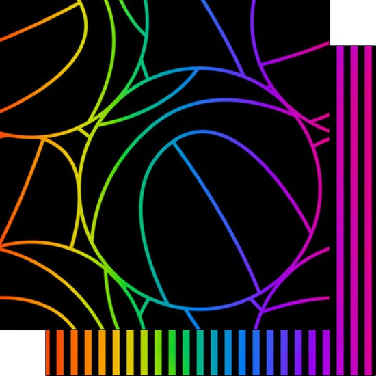 Stamping Station - Basketball Neon 1 Paper
