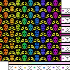 Stamping Station - Hockey Neon 4 Paper