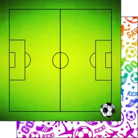 Stamping Station - Soccer Neon 3 Paper