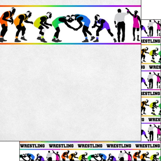 Stamping Station - Wrestling Neon 2 Paper