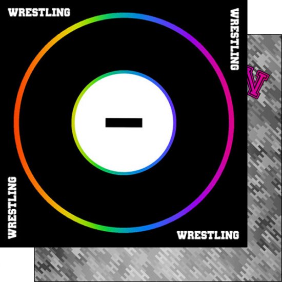 Stamping Station - Wrestling Neon 4 Paper
