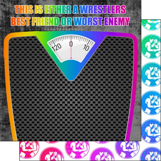 Stamping Station - Wrestling Neon 5 Paper