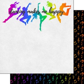 Stamping Station - Dance Neon 3 Paper