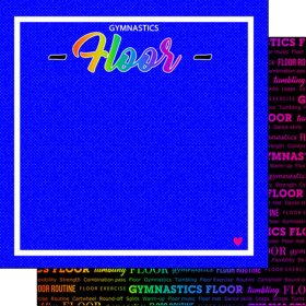 Stamping Station - Gymnastics Neon 3 Paper