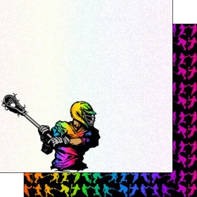 Stamping Station - Lacrosse Neon 1 Paper