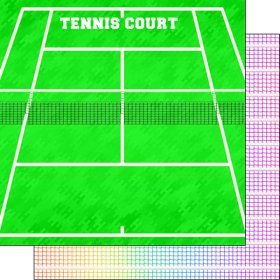 Stamping Station - Tennis Neon 2 Paper