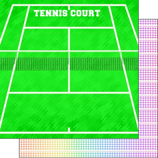 Stamping Station - Tennis Neon 2 Paper