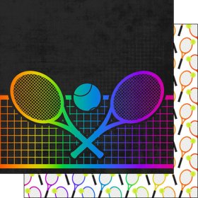 Stamping Station - Tennis Neon 4 Paper