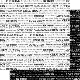 Stamping Station - Crew Rowing Pride 2 Paper