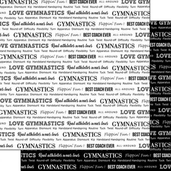 Stamping Station - Gymnastics Pride 2 Paper