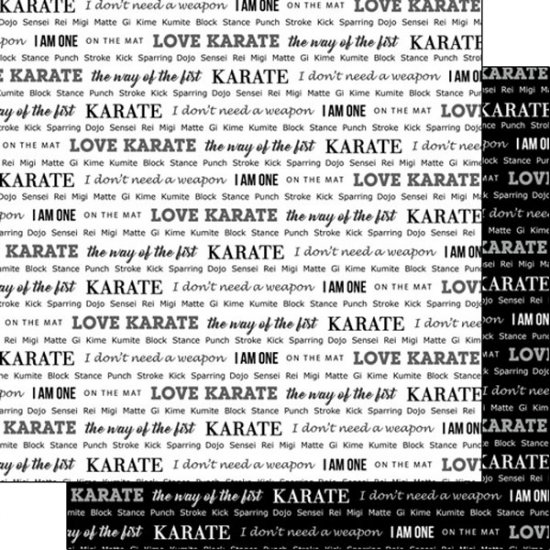 Stamping Station - Karate Pride 2 Paper