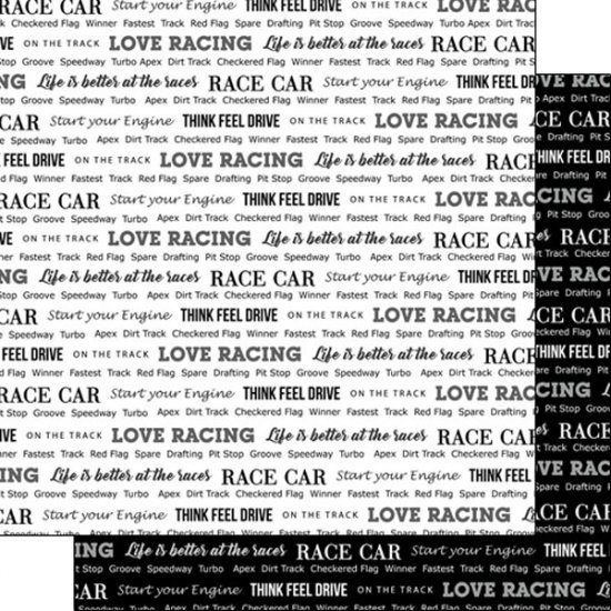 Stamping Station - Race Car Pride 2 Paper