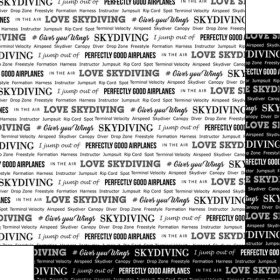 Stamping Station - Skydiving Pride 2 Paper