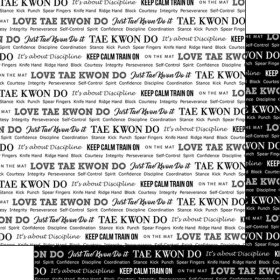 Stamping Station - Tae Kwon Do Pride 2 Paper