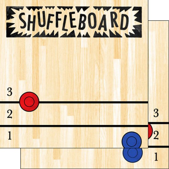 Stamping Station - Shuffleboard Watercolor Paper