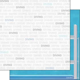 Stamping Station - Diving Addict 1 Paper
