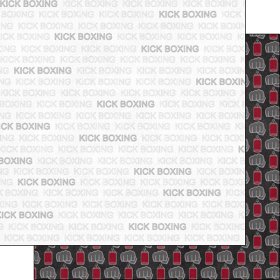 Stamping Station - Kick Boxing Addict 1 Paper