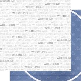 Stamping Station - Wrestling Addict 1 Paper