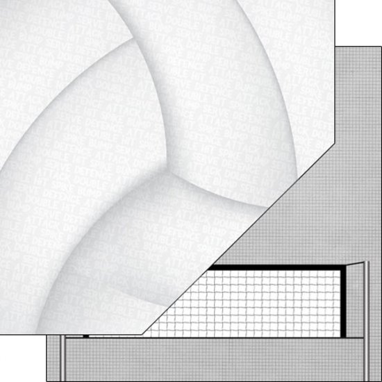 Stamping Station - Volleyball Addict 2 Paper