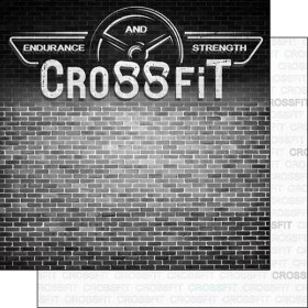 Stamping Station - Crossfit Addict 1 Paper