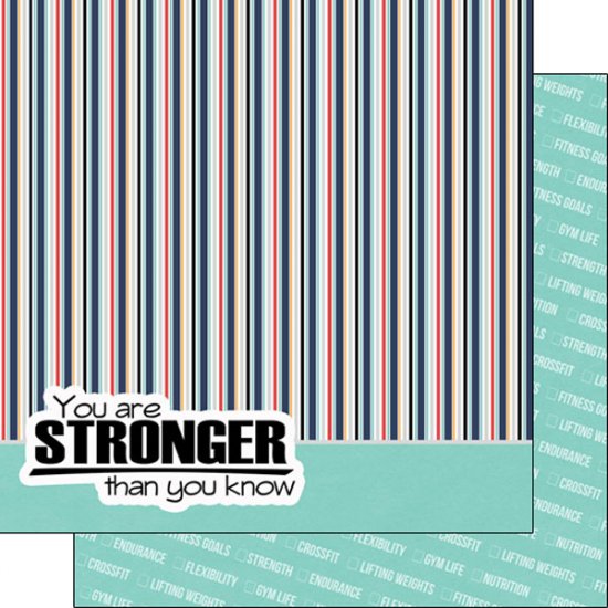 Stamping Station - Crossfit Addict 2 Paper