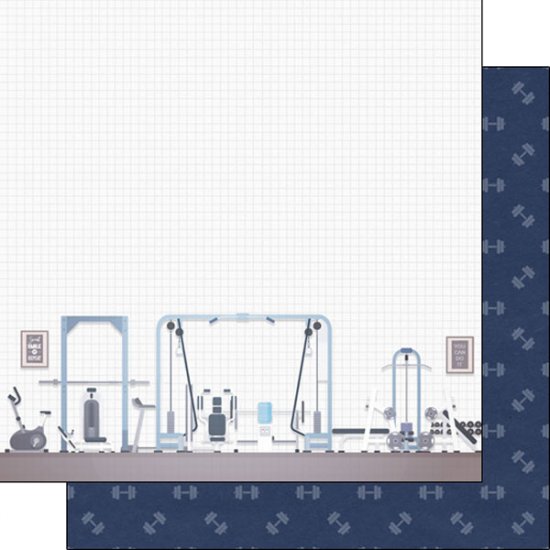 Stamping Station - Crossfit Addict 3 Paper