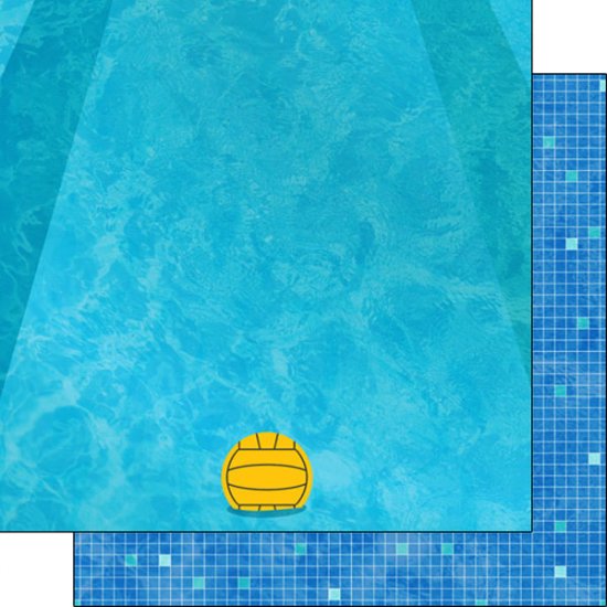 Stamping Station - Water Polo Addict 3 Paper