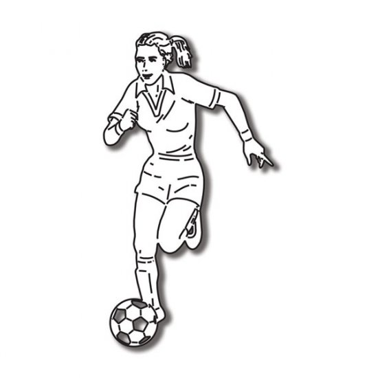 Stamping Station - Soccer Girl