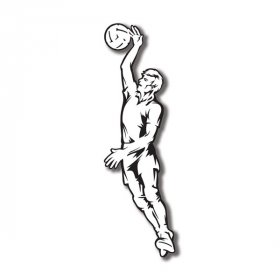 Stamping Station - Volleyball Player #1 (Boy)