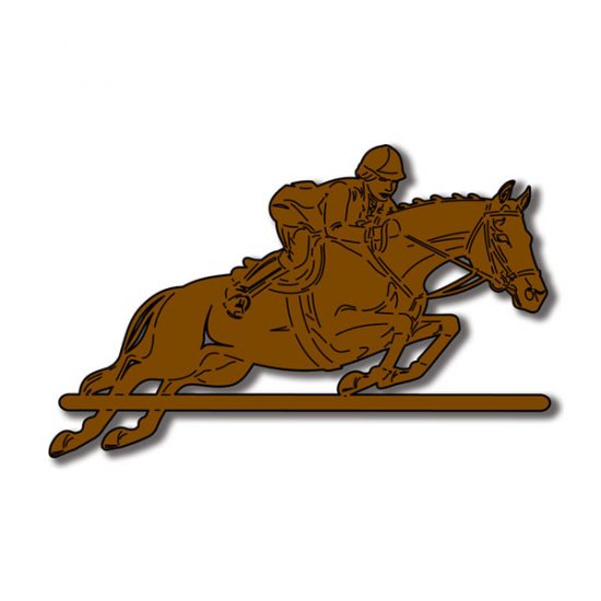 Stamping Station - Horse Jumping