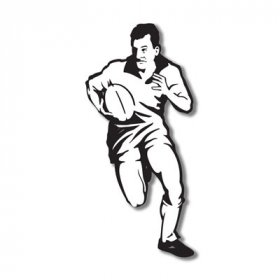 Stamping Station - Rugby Player #1