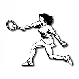 Stamping Station - Tennis Play #2 (Girl)