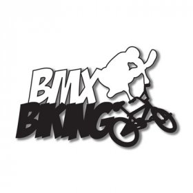 Stamping Station - BMX Biking Word