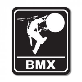 Stamping Station - BMX Sign