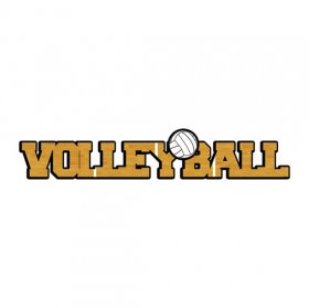 Stamping Station - Volleyball - Dimensional Word