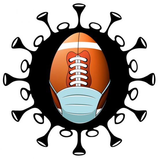 Stamping Station - Football COVID-19 Laser Cut