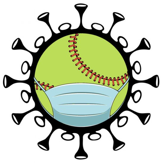 Stamping Station - Softball COVID-19 Laser Cut