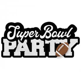 Stamping Station - Super Bowl Party Laser Cut