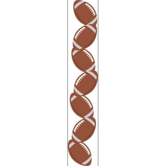 Stamping Station - Football Craft Laser Border