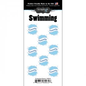 Stamping Station - Swimming Go Big Repeat Stickers