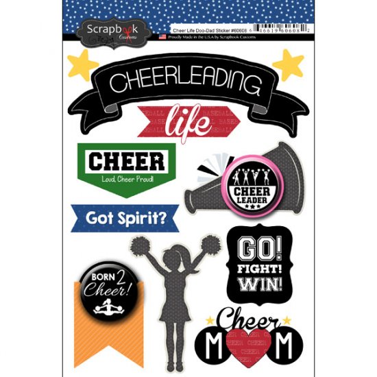 Stamping Station - Cheer Doo Dad Stickers