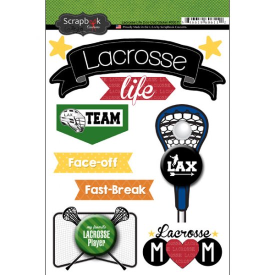 Stamping Station - Lacrosse Doo Dad Stickers
