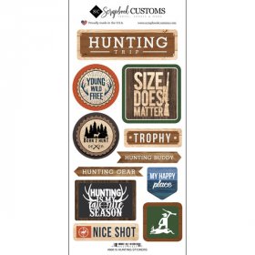 Stamping Station - Life is Better Deer Hunting Stickers